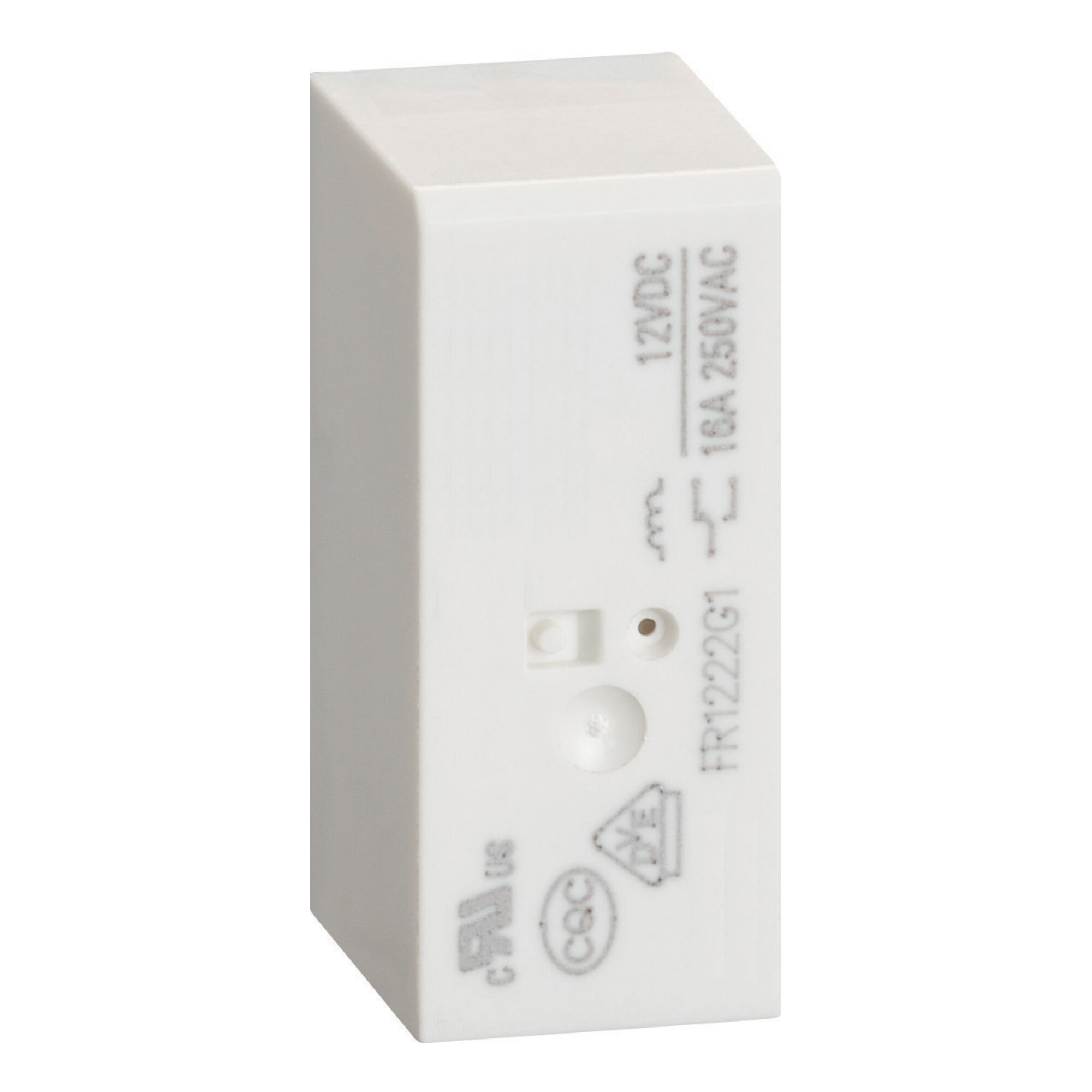 60-HR301CA024 Insteekrelais (mini) HR30 Miniatuur relais, geschikt voor 1 of 2 wisselcontacten.
Max. 10A (16A op PCB), beschikbaar in AC of DC.
Voet breedte 15,8mm.